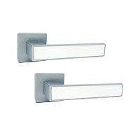 Ручки на розеті KEDR R62.810-AL SC White білий
